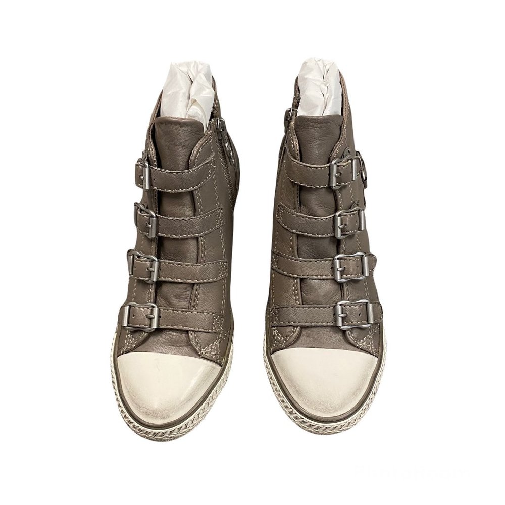 Ash Genial Perkish Wedge Leather women's Shoes EU35 NIB